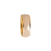 Yellow Gold Mens Band. 7.0mm Wide.