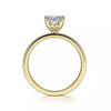 Yellow Gold Solitaire Engagement Ring.