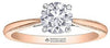 Rose Gold Canadian Diamond Engagement Ring.