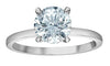 White Gold Engagement Ring. Featuring Signature Created Lab Grown Diamonds.