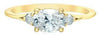 Yellow Gold Lab-Grown Diamond Engagement Ring.