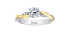 White Gold Canadian Diamond Engagement Ring
