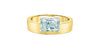 Yellow Gold Lab-Grown Diamond Solitaire Engagement Ring.