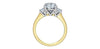 Yellow Gold Lab-Grown Diamond Engagement Ring.