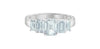 White Gold Lab-Grown Diamond Engagement Ring.