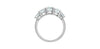 White Gold Lab-Grown Diamond Engagement Ring.