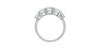 White Gold Lab-Grown Diamond Engagement Ring.