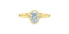 Yellow Gold Lab-Grown Diamond Engagement Ring.
