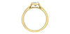 Yellow Gold Lab-Grown Diamond Engagement Ring.