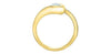 Yellow Gold Lab-Grown Diamond Engagement Ring.