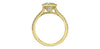 Yellow Gold Lab-Grown Diamond Engagement Ring.