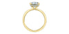 Yellow Gold Lab-Grown Diamond Engagement Ring.