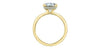 Yellow Gold Lab-Grown Diamond Engagement Ring.