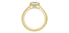 Yellow Gold Lab-Grown Diamond Solitaire Engagement Ring.