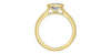 Yellow Gold Lab-Grown Diamond Solitaire Engagement Ring.
