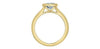 Yellow Gold Lab-Grown Diamond Solitaire Engagement Ring.