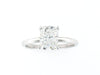 White Gold Lab-Grown Diamond Engagement Ring.