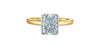 Yellow Gold Lab-Grown Diamond Engagement Ring.