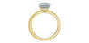 Yellow Gold Lab-Grown Diamond Engagement Ring.