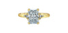 Yellow Gold Lab-Grown Diamond Engagement Ring.