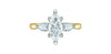 Yellow Gold Lab-Grown Diamond Engagement Ring.