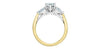 Yellow Gold Lab-Grown Diamond Engagement Ring.