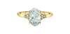 Yellow Gold Lab-Grown Diamond Engagement Ring.