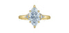 Yellow Gold Lab-Grown Diamond Engagement Ring.
