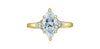 Yellow Gold Lab-Grown Diamond Engagement Ring.