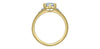 Yellow Gold Lab-Grown Diamond Engagement Ring.