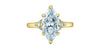 Yellow Gold Lab-Grown Diamond Engagement Ring.