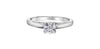 White Gold Canadian Diamond Solitaire Engagement Ring.