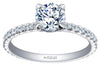 White Gold Canadian Diamond Engagement 0.50 CTR0.78 Ct (CSI), Total Diamond Weight