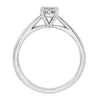 White Gold Solitaire Engagement Ring. Featuring A Signature Created Lab Grown Center Diamond