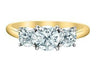 Yellow Gold Lab-Grown Diamond Engagement Ring.