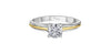 White Gold Canadian Diamond Solitaire Engagement Ring.