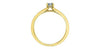 Yellow Gold Canadian Diamond Engagement Ring.