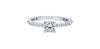 White Gold Canadian Diamond Engagement Ring.