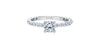 White Gold Canadian Diamond Engagement Ring.