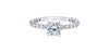 White Gold Canadian Diamond Engagement Ring.