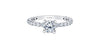 White Gold Canadian Diamond Engagement Ring.