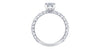 White Gold Canadian Diamond Engagement Ring.