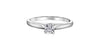 White Gold Canadian Diamond Solitaire Engagement Ring.