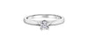 White Gold Canadian Diamond Solitaire Engagement Ring.