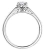 White Gold Diamond Engagement Ring.