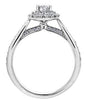 White Gold Canadian Diamond, Diamond Engagement Ring.