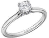 White Gold Canadian Diamond, Canadian Diamond Engagement Ring.