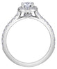 White Gold Canadian Diamond, Diamond Engagement Ring.