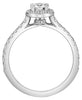 White Gold Canadian Diamond, Diamond Engagement Ring.