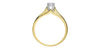 Yellow Gold Canadian Diamond Solitaire Engagement Ring.